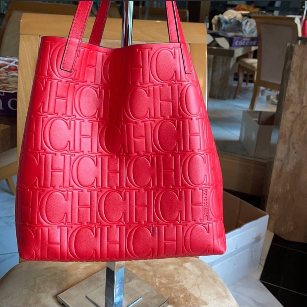 SOLD!!! Carolina Herrera Medium Matryoshka Handbag.